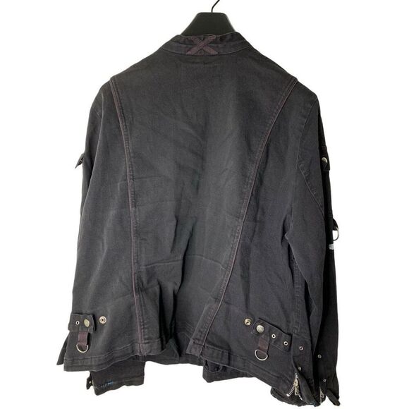 Tripp NYC jacket black goth punk size 4 - Picture 2 of 12